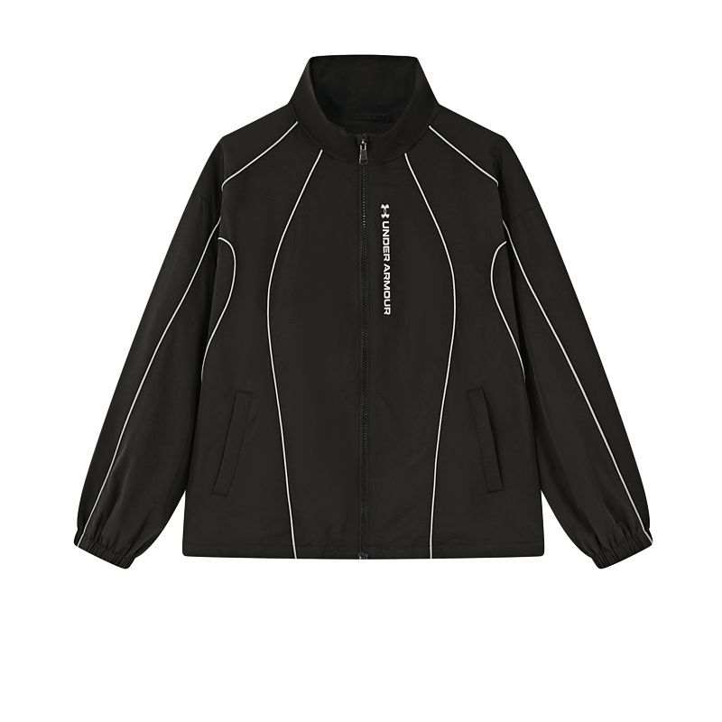 Under Armour Jacket SS25 Black Teenagers