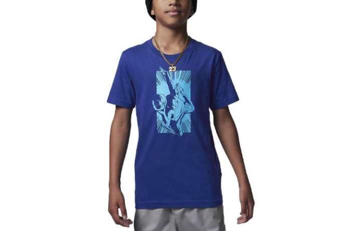 Jordan Jordan Kids T Shirts Crew Neck Moderate