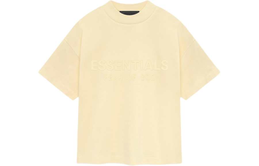 Fear Of God Essentials T Shirt SS24 Kids SS Tee Garden Yellow/Garden Yellow Kids'