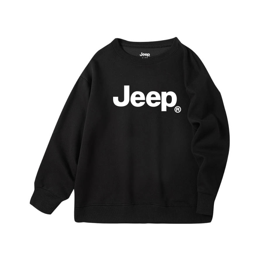 Jeep Grade School Sweatshirts Crew Neck Moderate