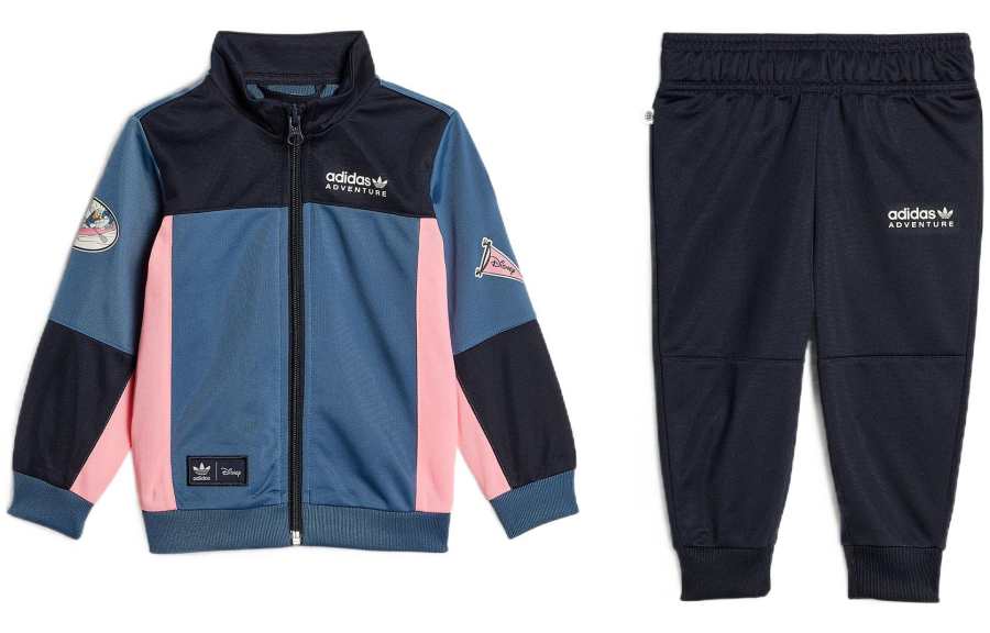 Adidas Originals Casual Sportswear DISNEY MICKEY And FRIENDS Blue+Black Children Aged 3 7 Years Old