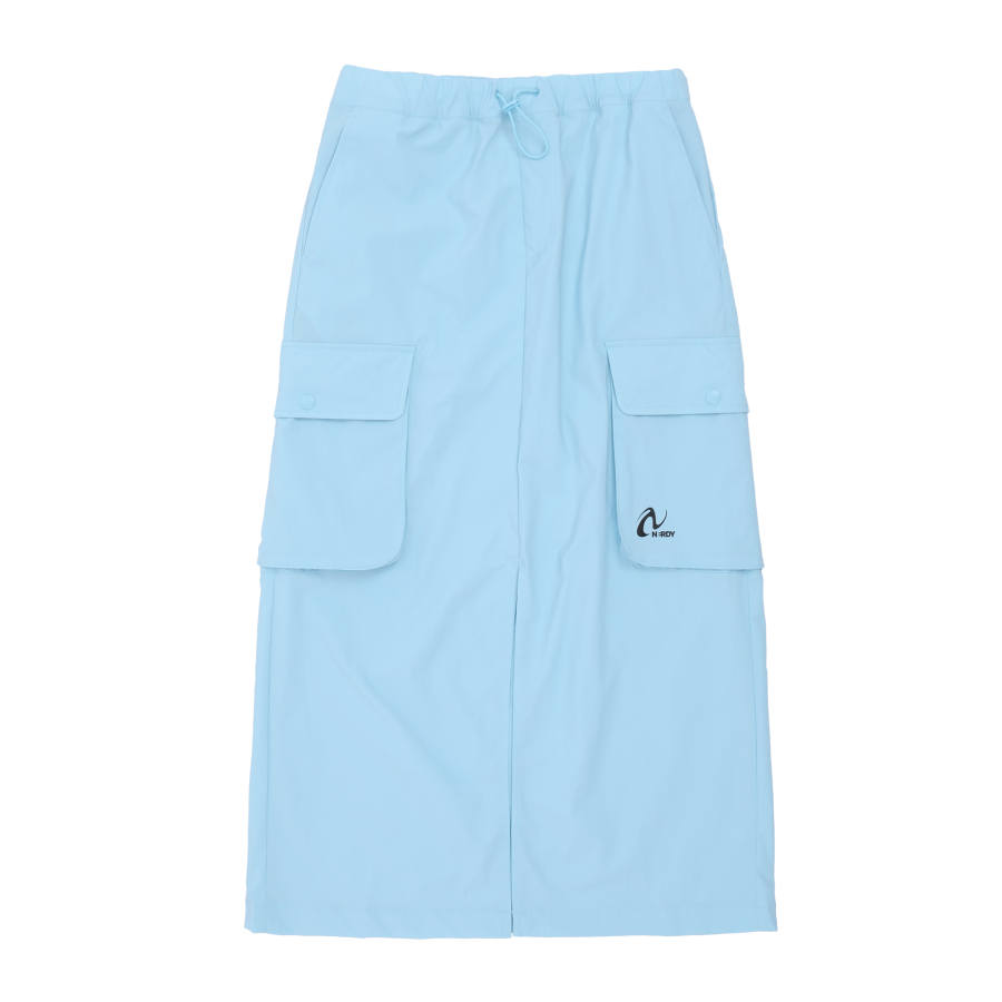 Nerdy SS24 Casual Long Skirt Women's Sky Blue