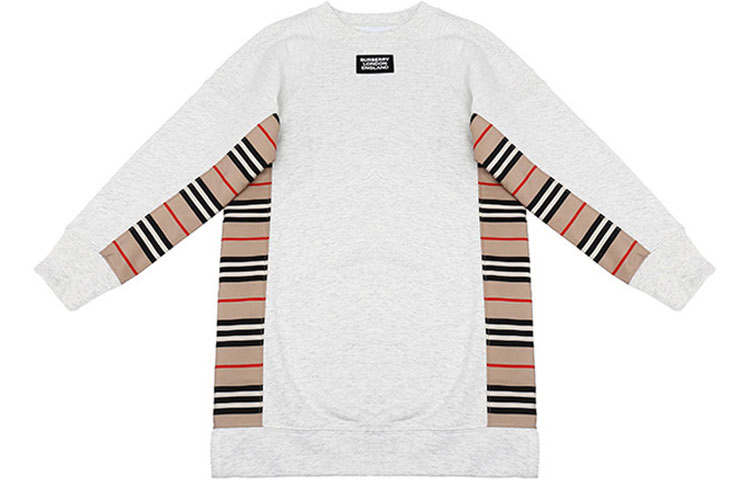 Burberry Kids Dresses Crew Neck Moderate Mid Length