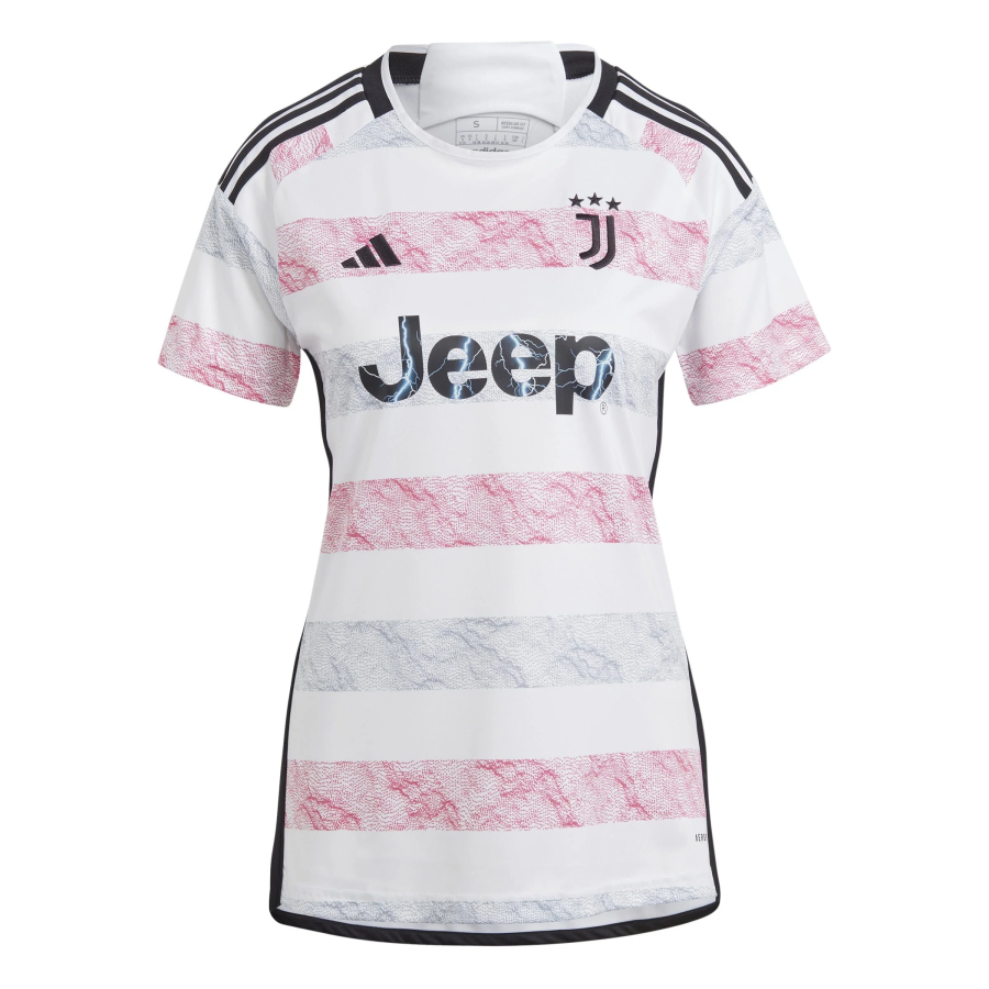 Adidas Adidas Juventus Soccer Jerseys Women's White Crew Neck Moderate