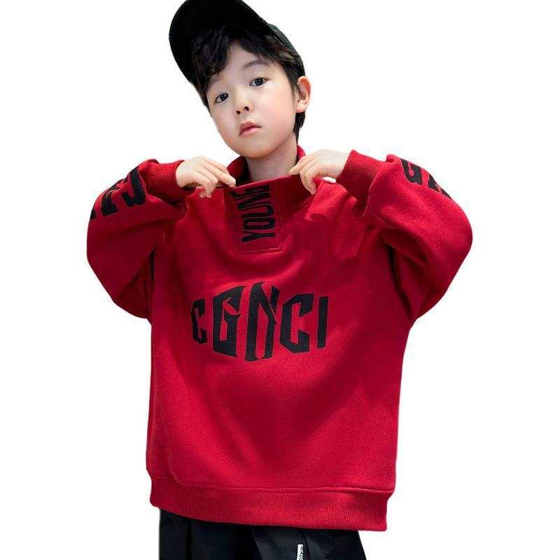 Lanza Lanza Grade School Sweatshirts Stand Collar Moderate