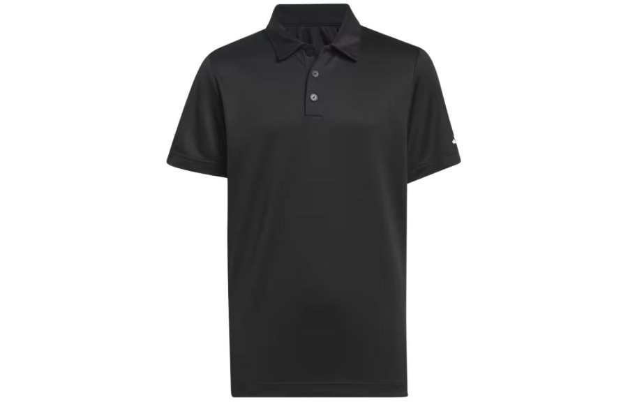 Adidas Adidas Kids' Top Kids' Apparel Performance Short Sleeve Polo Shirt Black Kids'
