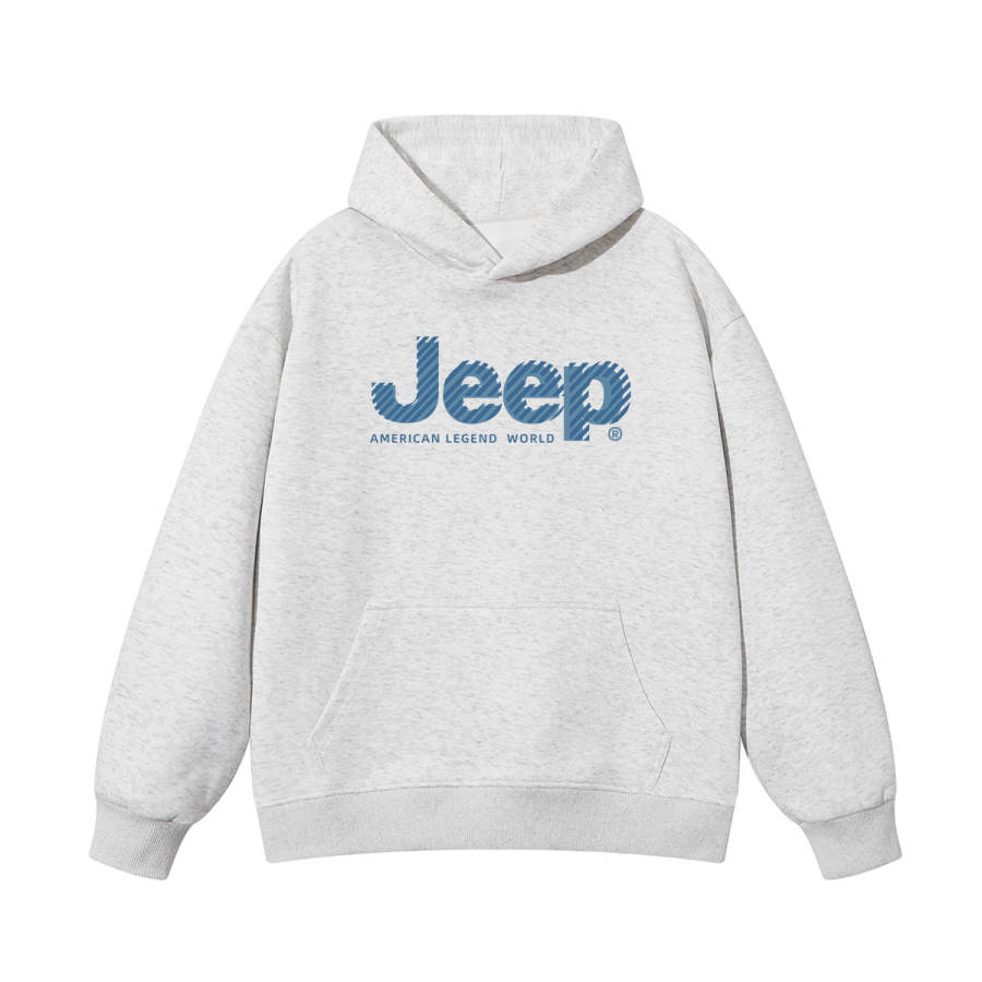Jeep Grade School Sweatshirts Hooded Thickened