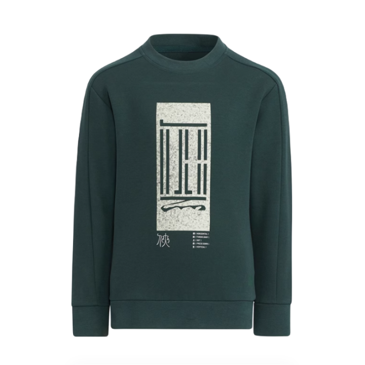 Adidas Adidas Kids Sweatshirts Crew Neck Moderate