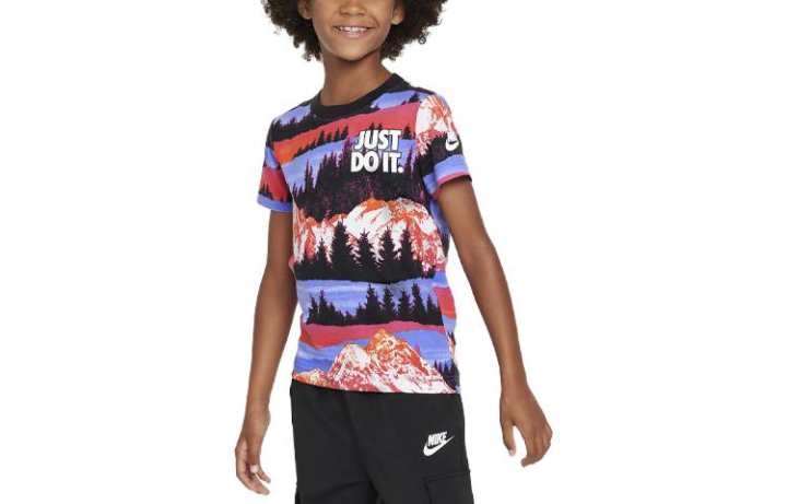 Nike Nike Kids T Shirts Crew Neck Moderate