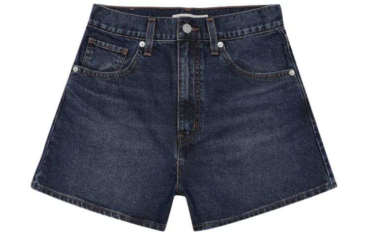 Levis Levis Denim Shorts Women's Dark Blue