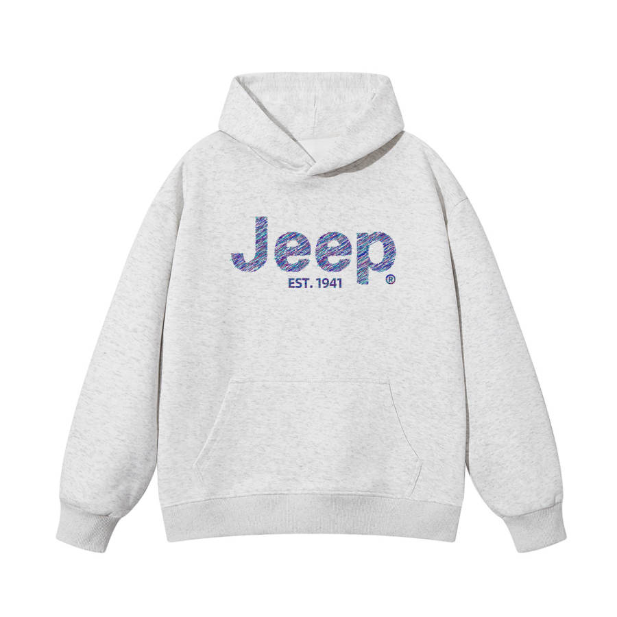 Jeep Jeep Grade School Sweatshirts Hooded Thickened