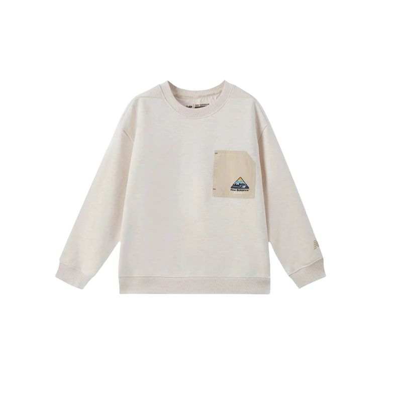 New Balance New Balance Sweatshirt Wheat Children Aged 3 7 Years Old