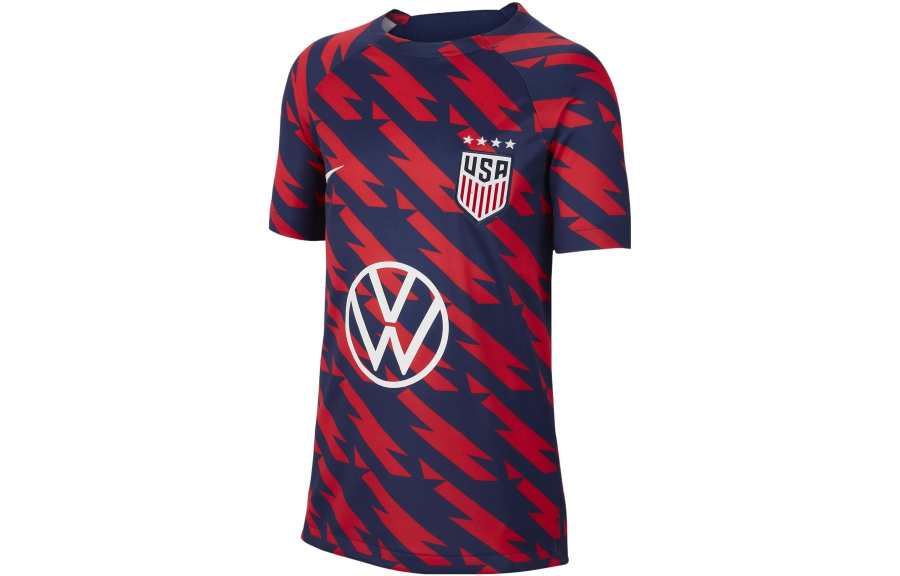 Nike Nike United States Soccer Olympic Collection T Shirt Red Kids'