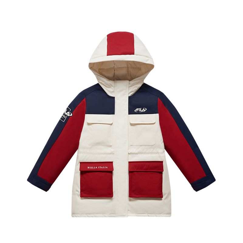 FILA KIDS Down Jacket Pear Blossom White