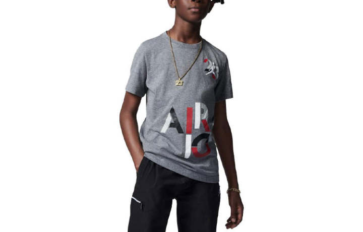Jordan Jordan Kids T Shirts Crew Neck Moderate
