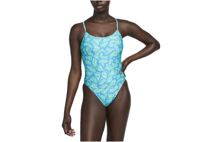Nike Nike One Piece Swimsuits Women's Blue Triangle Bikini