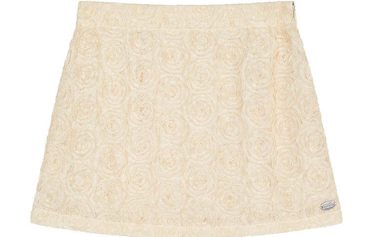 Teenie Weenie Casual Short Skirts Women's Ivory White