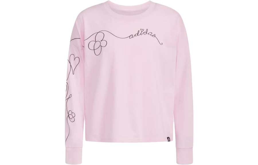 Adidas Adidas Kids T Shirts Crew Neck Moderate