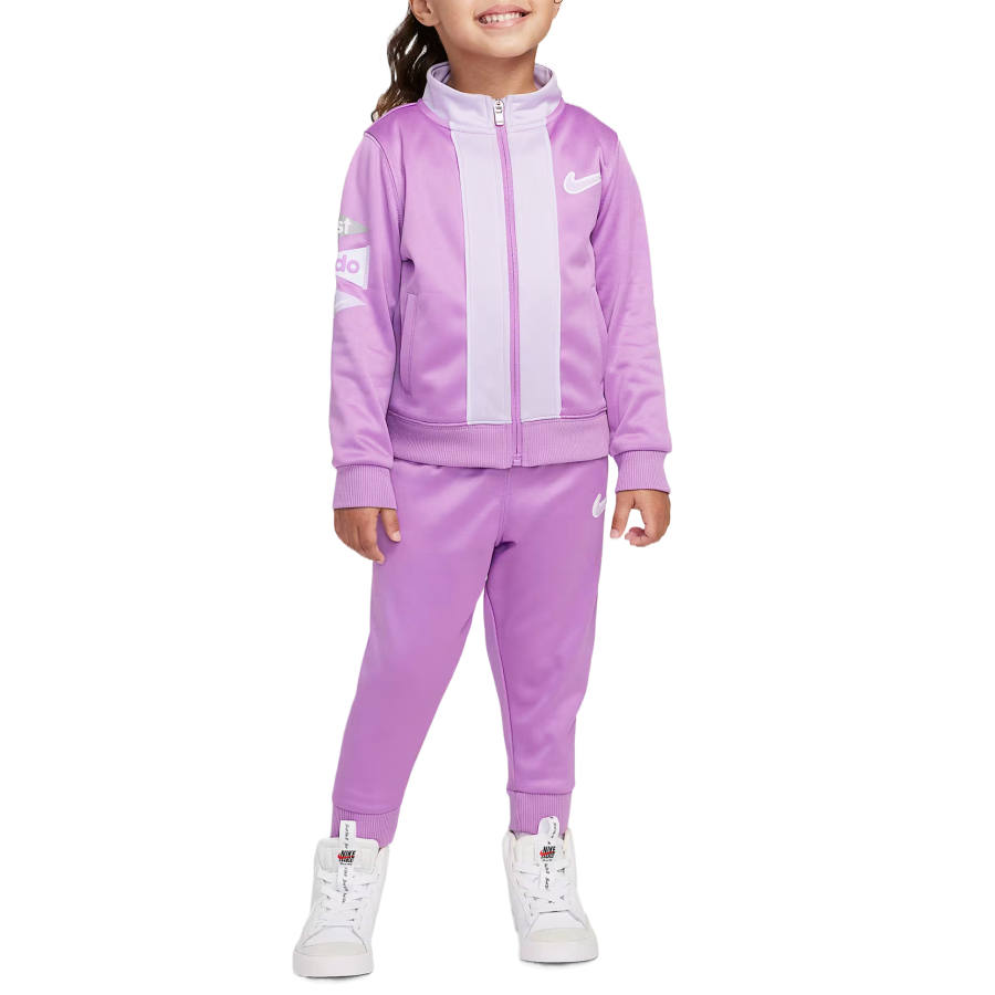 Nike Nike Casual Sportswear Dri Fit 2 Piece Set Purple Infant And Toddler
