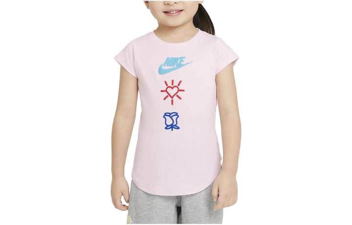 Nike Nike Kids T Shirts Crew Neck Moderate