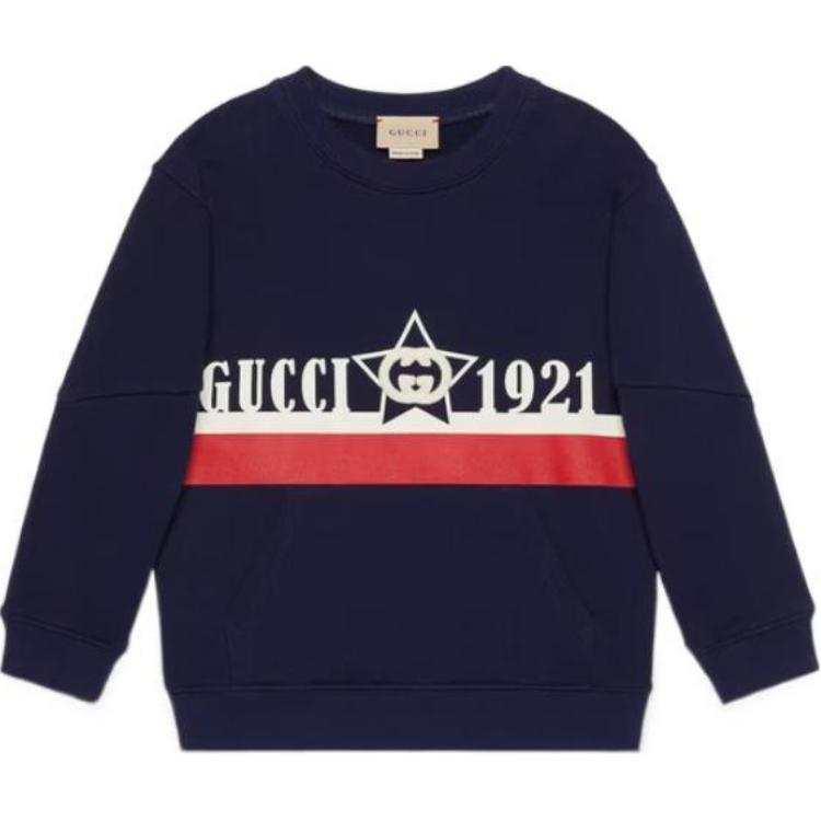 GUCCI GUCCI Kids Sweaters Crew Neck Moderate