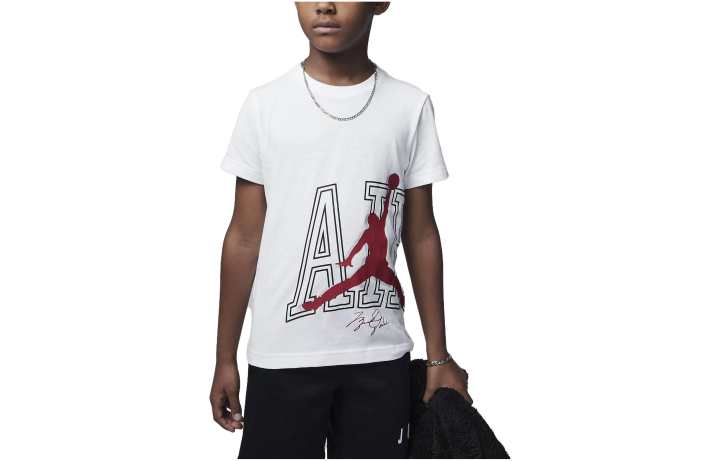 Jordan Jordan Kids T Shirts Crew Neck Moderate
