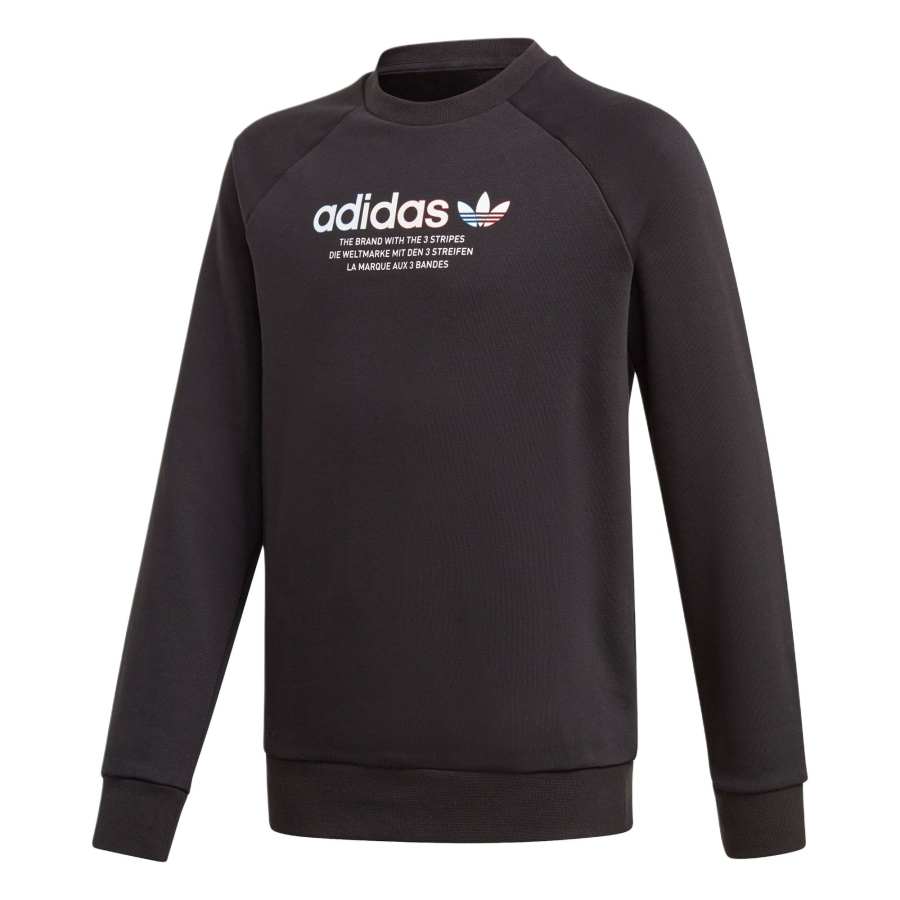 Adidas Originals Sweatshirt Black Teenagers