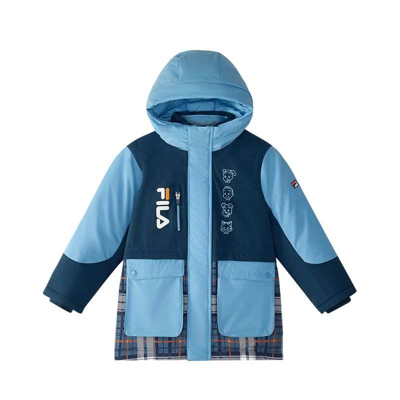 FILA KIDS Pre School Down Jackets Hooded Moderate