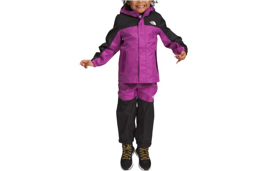 THE NORTH FACE Windbreaker Jacket Black Purple Kids'