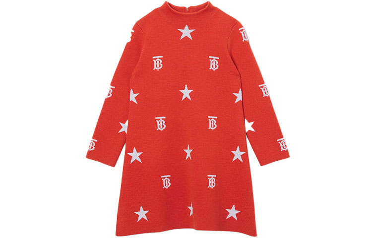 Burberry Kids Dresses Crew Neck Moderate Short