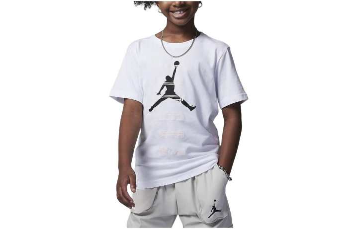 Jordan Jordan T Shirt Kids' Apparel T Shirt White Kids'