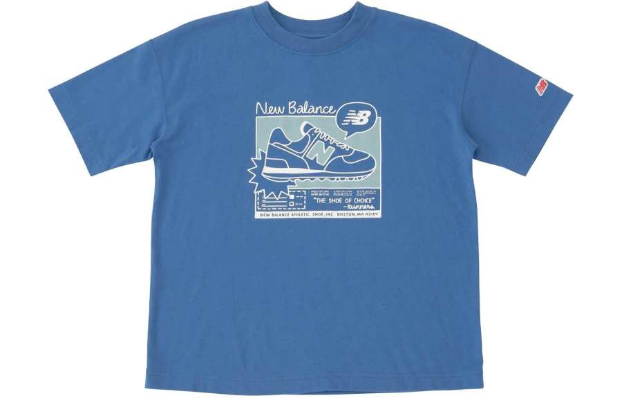New Balance New Balance Grade School T Shirts Crew Neck Moderate