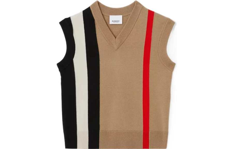 Burberry Vest Kids' Apparel FW22 Brown Kids'
