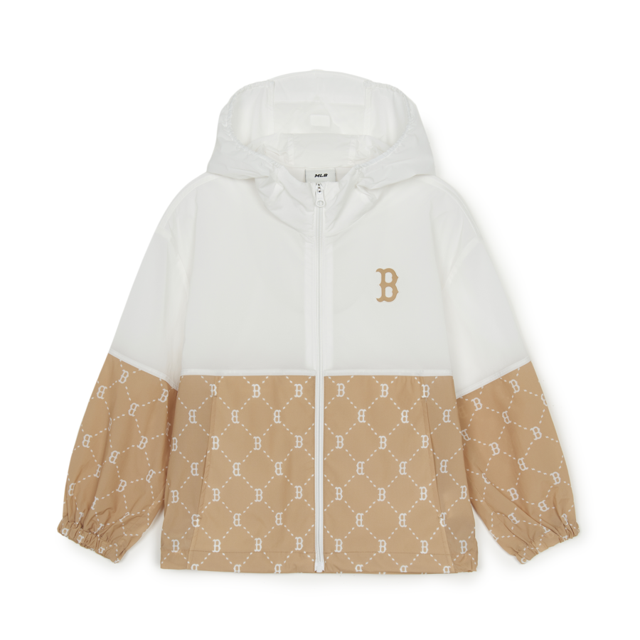 MLB KIDS Jacket Beige Yellow Children Aged 3 7 Years Old