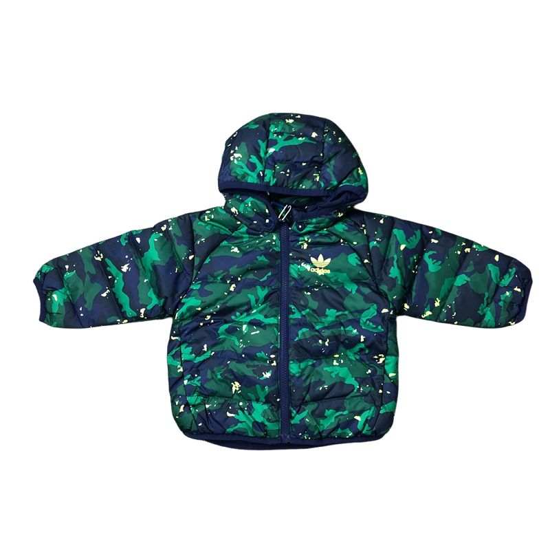 Adidas Originals Down Jacket Night Sky Purple/Multicolor Infant And Toddler