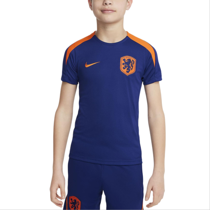 Nike Nike T Shirt Deep Sapphire Blue/safety Orange/safety Orange Teenagers