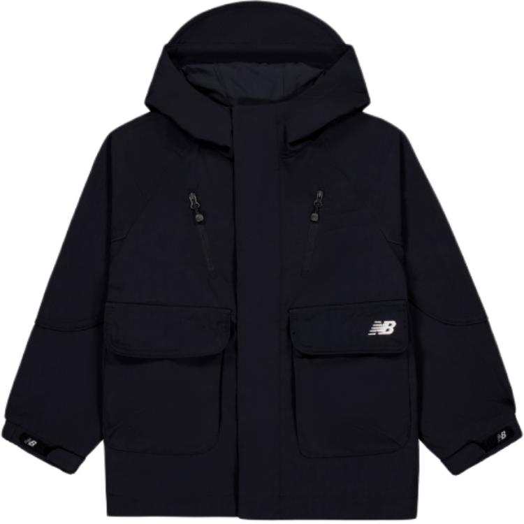 New Balance New Balance Jackets & Coats NB Black Children Aged 3 7 Years Old
