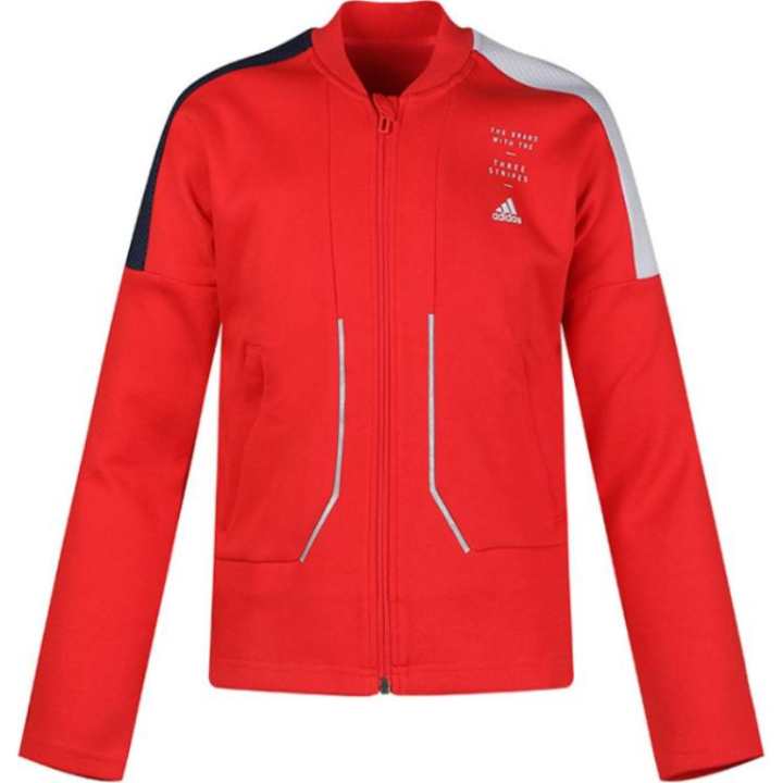 Adidas Adidas Jackets & Coats YB FAB MIX KN J Red Unisex