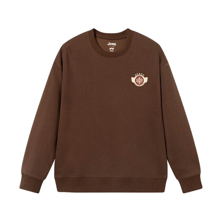 Jeep Grade School Sweatshirts Crew Neck Moderate