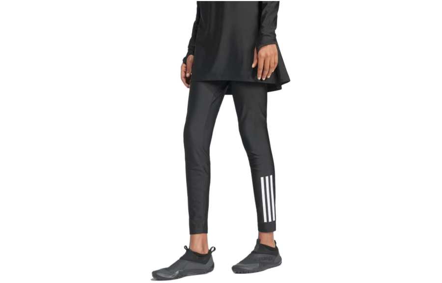 Adidas Adidas Free Shipping With AdiClub 3 Stripes Swim Leggings