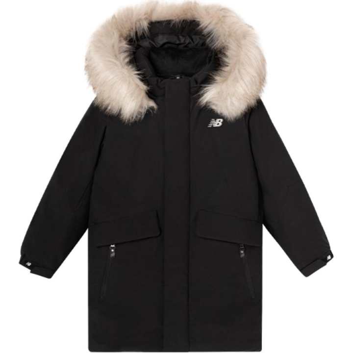 New Balance New Balance Down Jacket Warm Long Down Black Kids'