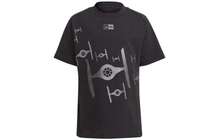 Adidas Adidas x STAR WARS T Shirt Collaboration, Kids' Apparel Adidas X Star Wars Z.N.E. Tee Black Kids'