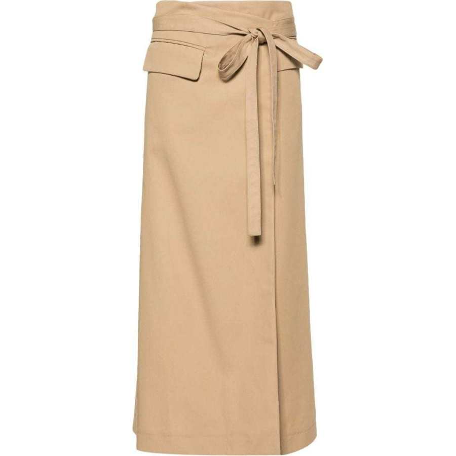 SportMax SportMa Casual Long Skirt Women's Beige