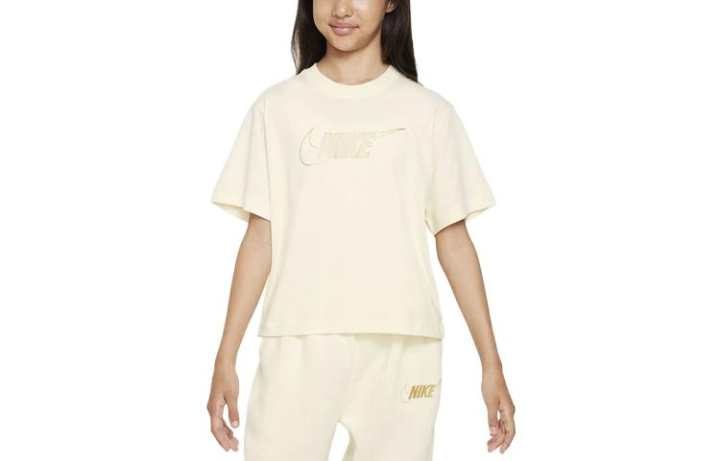 Nike Nike Kids T Shirts Crew Neck Moderate