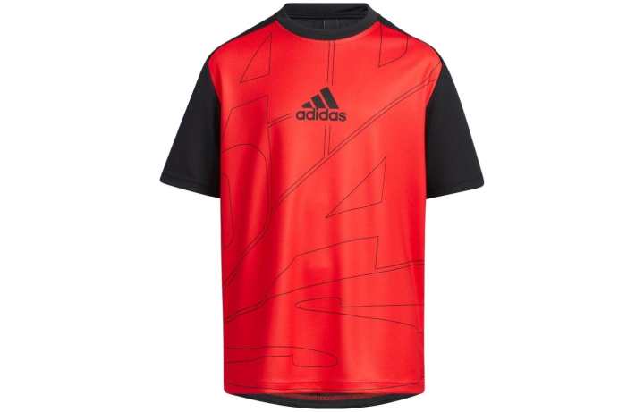 Adidas Adidas Kids T Shirts Crew Neck Moderate