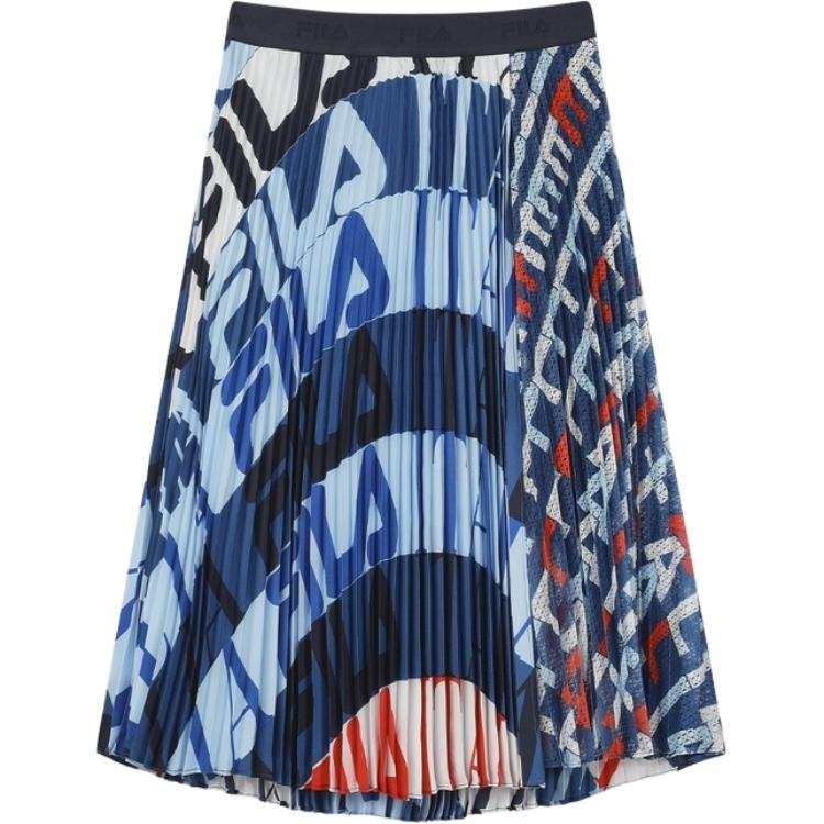 FILA Casual Long Skirt Women's Blue