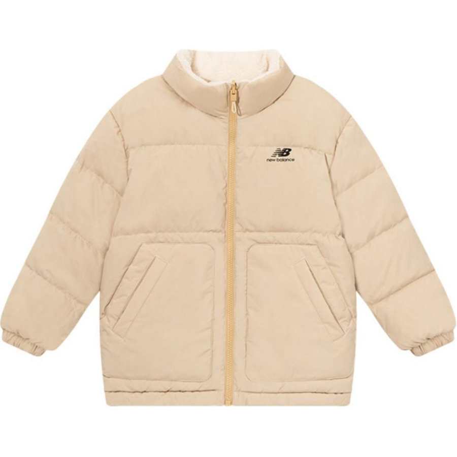 New Balance New Balance Down Jacket Beige Yellow Children Aged 3 7 Years Old