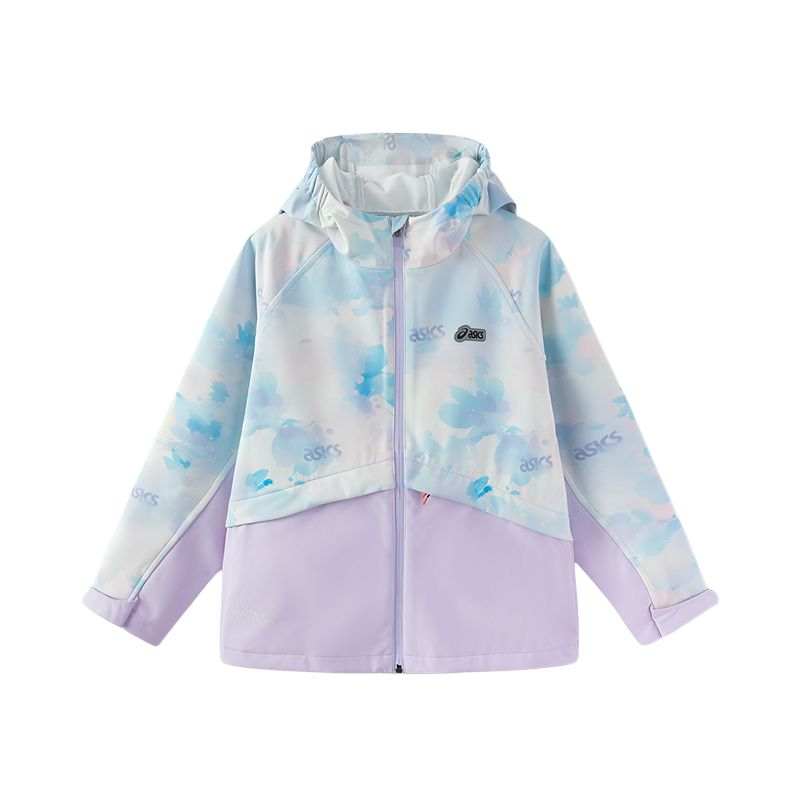 Asics Jacket Urban Trendy Purple Children Aged 3 7 Years Old