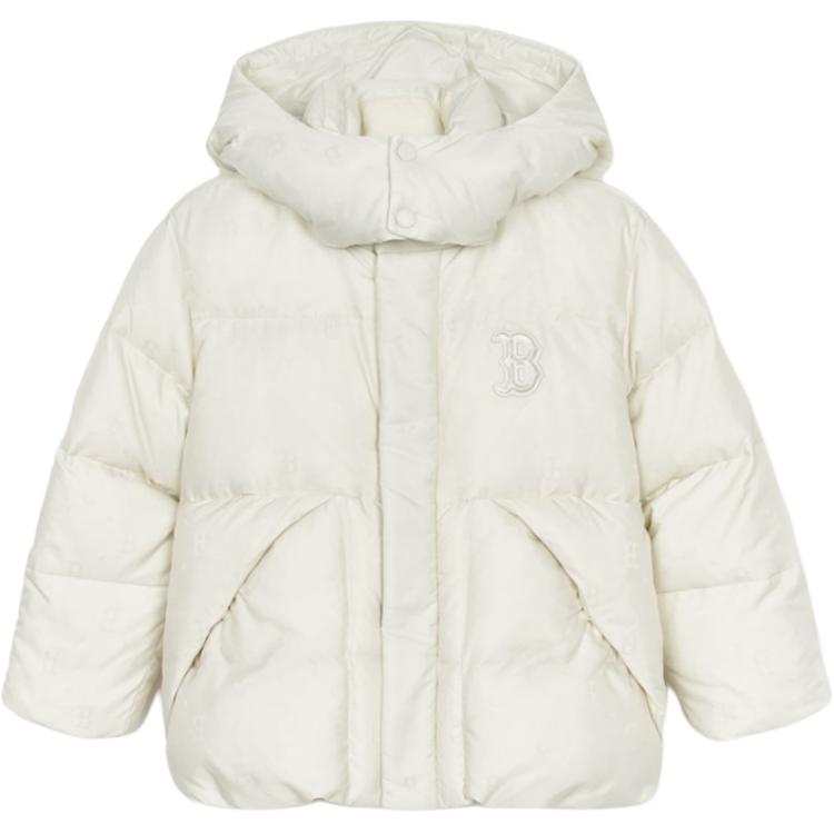 MLB KIDS Padded Jacket Dia MonogramBoston Red So Cream Children Aged 3 7 Years Old