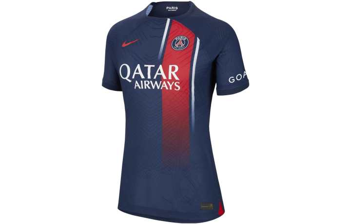 Nike Nike Paris Saint Germain Soccer Jerseys Women's Navy Crew Neck Moderate